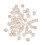 Beige plastik tegnestifter 200 stk. 5