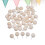 Beige plastik tegnestifter 200 stk. 8