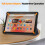 Θήκη ACDANC για Fire Hd10Tablet, Εύκολη θήκη μεταφοράς tablet, Βολική θήκη τριπλής βάσης με 6