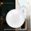Conjunto de 1 Luminária Solar Flutuante Redonda Branca de 8,5 Polegadas para Iluminação Decorativa de Jardins e Parques. 3