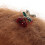 Pinces à cheveux cerise – Alliage, lot de 2 4