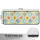Σετ χαλιών κουζίνας Pioneer Flower 2 τεμαχίων, 17x47 ίντσες, αντιολισθητικά, πλενόμενα, 5