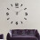 Oversized Large Wall Clock Big Clocks for Living Room Black 2