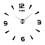 Oversized Large Wall Clock Big Clocks for Living Room Black 4