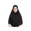 Muslimsk hijab-skjerf til dame, svart 1