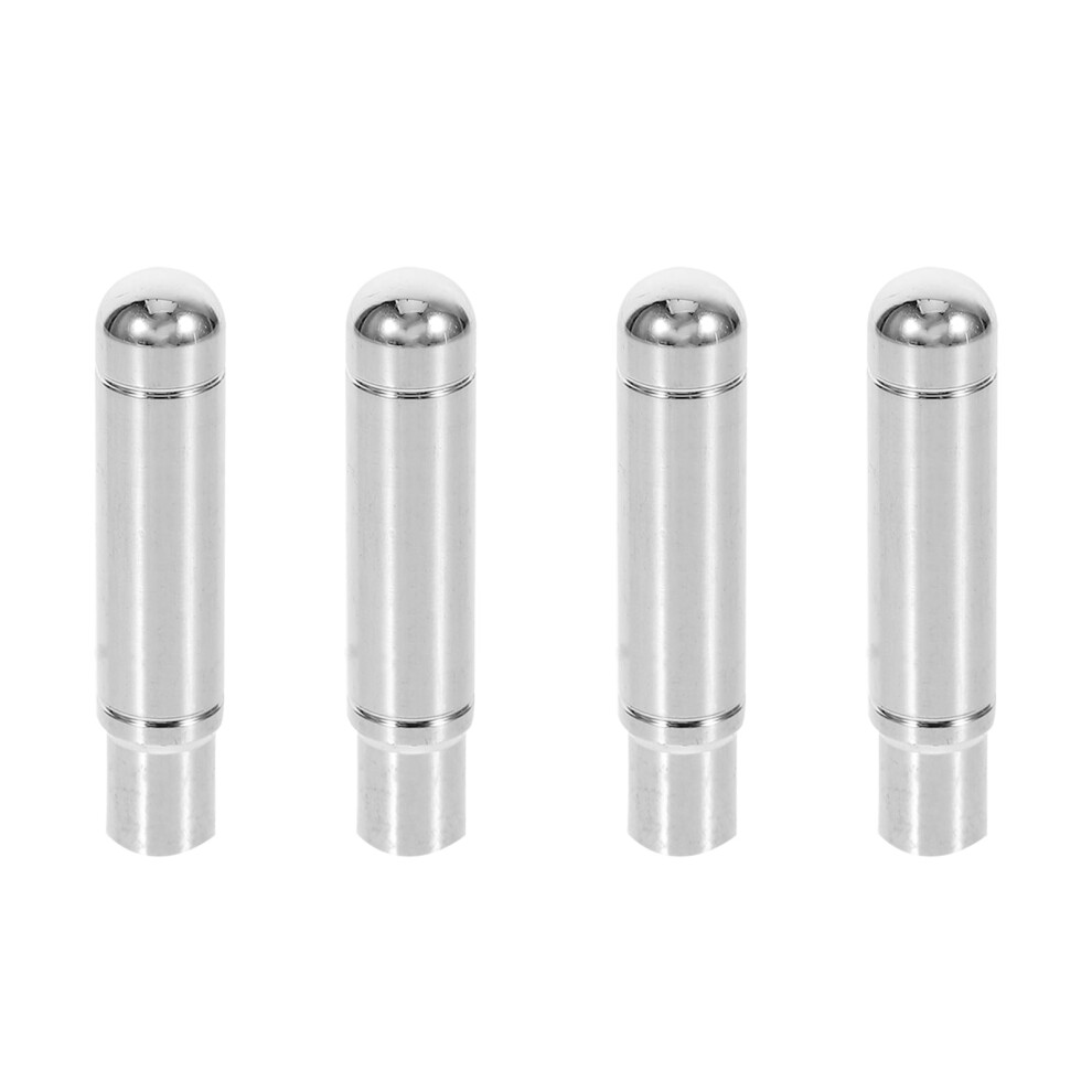 Ounona 4 Pcs Car Key Pouch Wheel Lock Modified Car Door Lock 3.70X0.80x0.80cm Silver 9104899421043