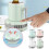 Ice Maker Nugget Pebble Ice Maker Machine Portable Chewable Compact Mini Ice Chip Maker Nugget 7