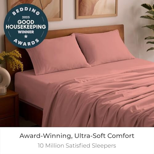 Queen Microfiber Bed Sheet Set – 4-Piece, 16" Deep 2