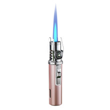 Jet Flame Butan Lighter Vindtæt Genopfyldelig Justerbar