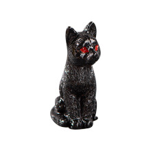 Kolekcja miniaturowych figurek na Halloween – nagrobki z żywicy, czaszki i kruki do upiornych dekoracji wioskowych, dekoracji stołowych i dioram
