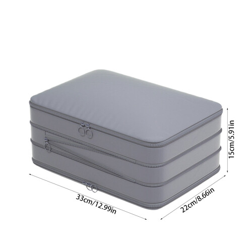 Compression Packing Cubes Travel Clothes Organizer Set 2