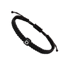 ZTTD initialen armbanden voor vrouwen, mannen, tienermeisjes en jongens, handgemaakte gevlochten touwarmbanden, minimalistische sieraden, bijpassende