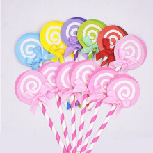 36 stuks lollyversieringen voor taartdecoratie, creatief themafeest voor kinderen