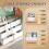 EDX8Drawers Υφασμάτινη συρταριέρα, Αποθήκευση ρούχων, Ανθεκτική βάση τηλεόρασης, για 2