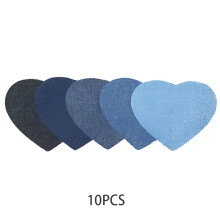 AUQ10 stuks strijkpatches, elastische stoffen strijkpatches voor kleding, sterke en rekbestendige patches voor kleding, alles
