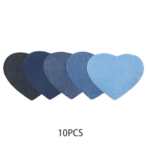 AUQ10Pcs Επιθέματα Σιδερώματος, Ελαστικά Επιθέματα Σιδερώματος από Υφασμάτινο Υλικό