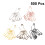 FRCOLOR500PCS Παραμάνες για Κουτί Κατασκευής Κοσμημάτων για Παπλώματα 1