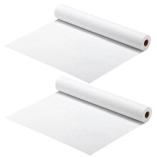 2pcs White Drawing Paper Roll Painting Paper Rolls for Kid Craft Activity and Painting Art Watercolor Paper (45cm x 5m)