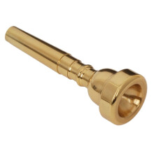 1Pcs Golden Copper Trumpet Mouthpiece for Precise Sound Production 5C 3.3X1.0X1.0in