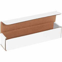 BM1022 10"L x 2"W x 2"H, White (Pack of 50)