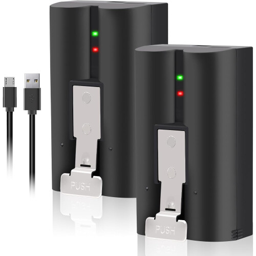 2 επαναφορτιζόμενες μπαταρίες 6040mAh για κουδούνι βίντεο 2/3/4, 3Plus, κάμερα Stick Up (2ης/3ης