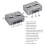 Dual-Bay NVMe SSD-dockingstation med kloning 3