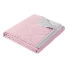 Verkoelende verzwaarde deken van 100x150 cm voor volwassenen, queensize, ademend, gevuld met glaskralen, machinewasbaar.