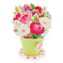 1 Greeting Card Clearance! 3D Paper Carving Ornament, Compatible with Mother's Day & Thanksgiving – Home Decor Sale!