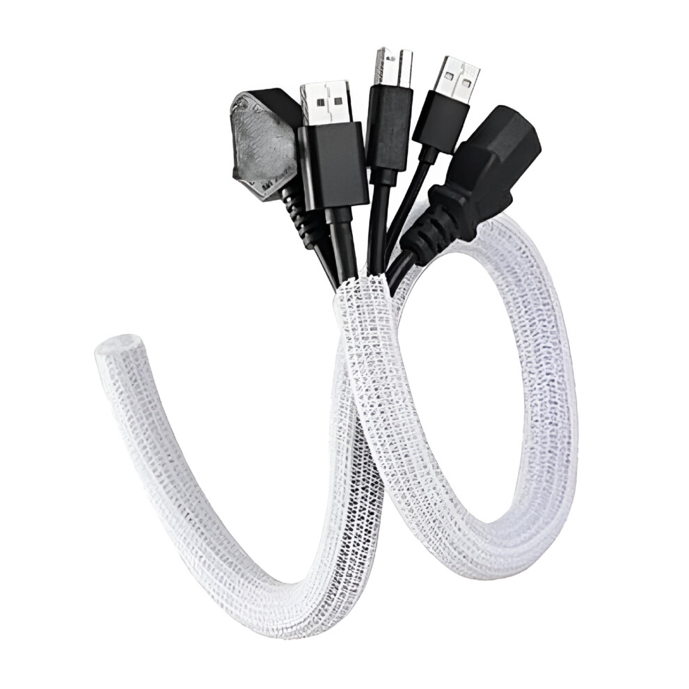 Cable Sleeve Cover Pet Chew Resistant Cord Protectors For Home Office Pc Cord Protector Cable Protector 9448196310236