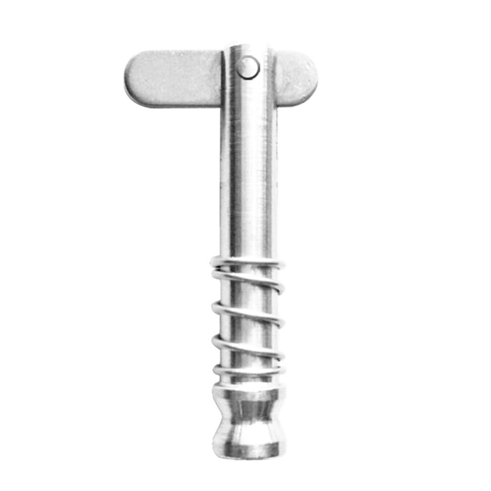 Bimini Top Pins Pin 1/4 Inch 6Mm With Spring For Boats Deck Hinge / Jaw Slide Clamp Bracket Marine Hardware (43Mm Long) 9338982631082