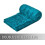 Faux Fur Throw Blanket 63 x 90 in Teal 2