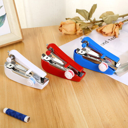 FRCOLOR handheld mini sewing machine portable cordless 3 pcs
