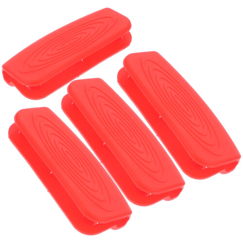 4 Pcs Pot Lid Handle Cover Heat-resistant Saucepan Protector