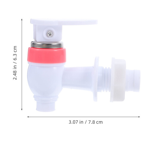 Water Dispenser Spigot Replacement Plastic Faucet 2 pcs 1