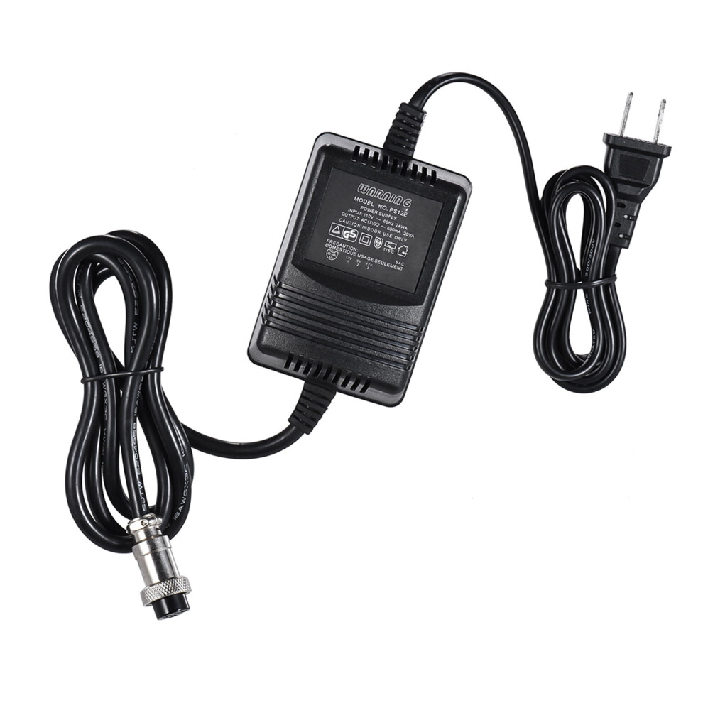 17V 600Ma Ac Adapter For Yamaha F4/F7/6Fx/Mg82x Mixing Console Mixer, 3-Pin Connector With 110V Input Plug 9338982632270