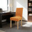Leaf Pattern Stretch Dining Chair Cover Washable Elastic 5
