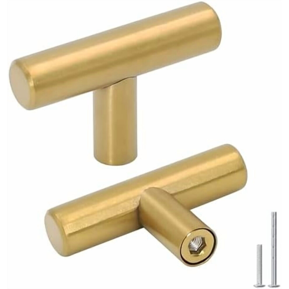 Brushed Brass Cabinet Bar Pulls 150Mm 90Mm Centres 9104899438003