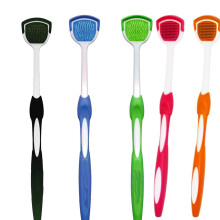 Soft Bristles Tongue Brush for Orabrush – Gentle on Gag Reflex, Ergonomic, Freshens Breath, 5-Pack
