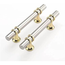 Schrankgriffe aus gebürstetem Nickel, 10 cm (4 Zoll), 10er-Packung