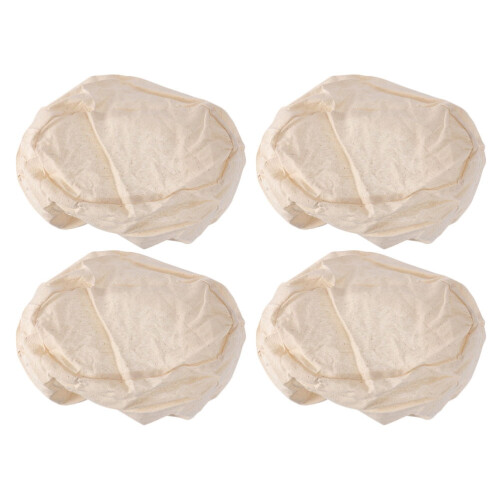 4pcs Oval Banneton Proofing Basket for Sourdough Bread