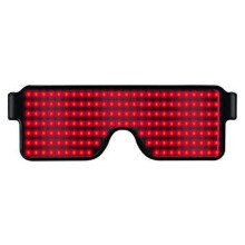 LED Glasses, Light Up Glasses LED Party Glasses LED Glow Glasse, Nightclub Glow Flashing Sunglasses Eyewear, USB