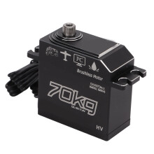 70 kg Metallgetriebe-Servo, wasserdichtes RC-Lenkgetriebe für SCX10 1/10-Modelle, hohe
