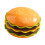 Hamburger Plate Set Cute Plates and Bowls Set for Restaurant Kitchen Holiday 7 Layer 4