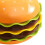 Hamburger Plate Set Cute Plates and Bowls Set for Restaurant Kitchen Holiday 7 Layer 6