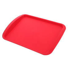 Bandeja de servir rectangular, bandeja decorativa para servir frutas, ideal para bares y restaurantes.