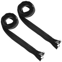 2 Pcs Outdoor Tent Zipper Personality Zipper Bag Zippers Versatile Boots Zipper Separating Invisible Zipper Down Zipper