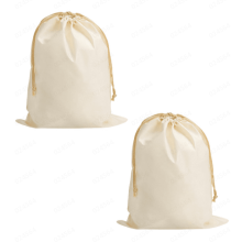 2PC Thick Canvas Laundry Bags – Extra Large, Heavy Duty, Handles & Drawstring – Washable, Foldable Liner – Compatible with Standard Baskets