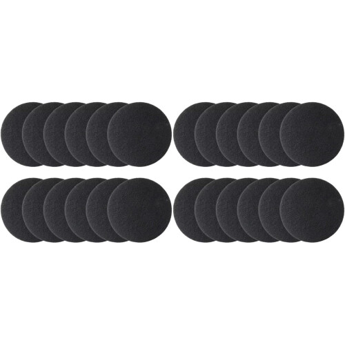 Filtre de cărbune pentru compost, 12 buc, rotunde, 6,7 inch