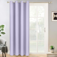Lilac thermal insulated curtain panel 52x84 inch