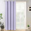 Lilac thermal insulated curtain panel 52x84 inch 1
